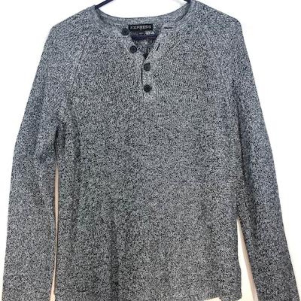 EXPRESS Large Black Sweater